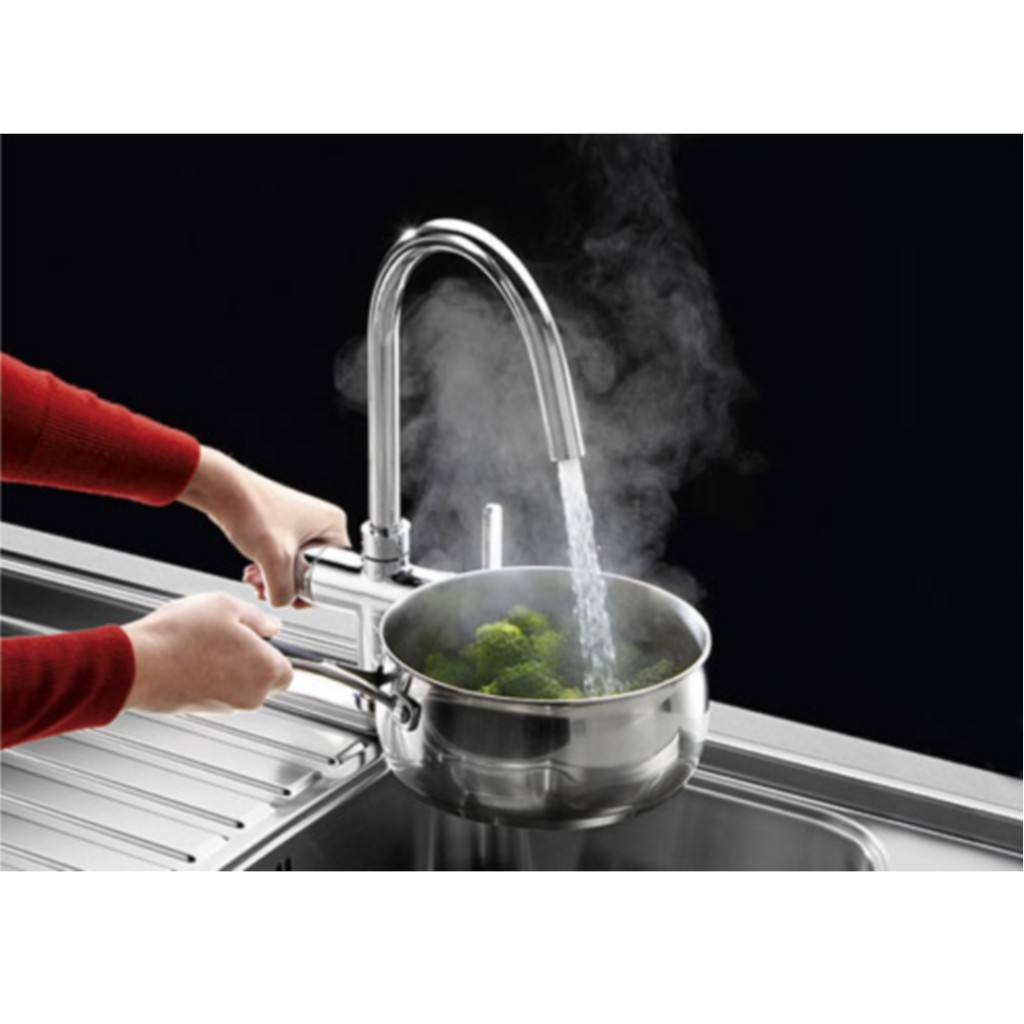 X Franke Minerva Original 3 in 1 Instant Boiling Water Tap Chrome