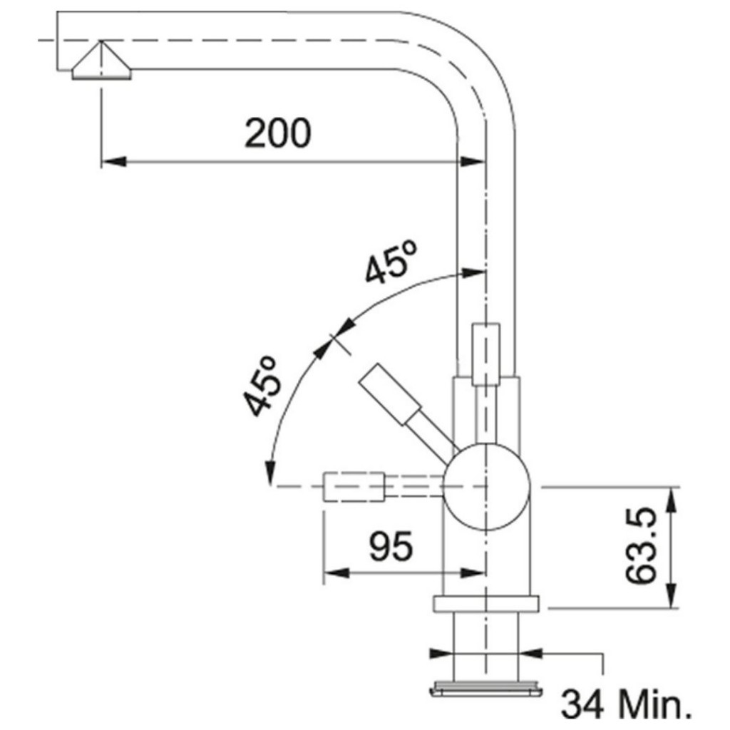 X Franke Minerva Mondial 3 in 1 Instant Boiling Water Tap
