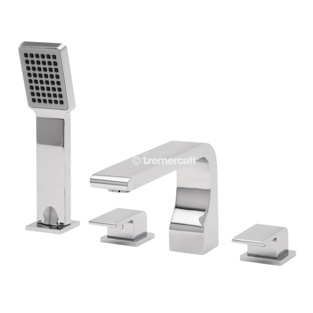Tre Mercati Rubik 4 Hole Bath Shower Mixer 41057