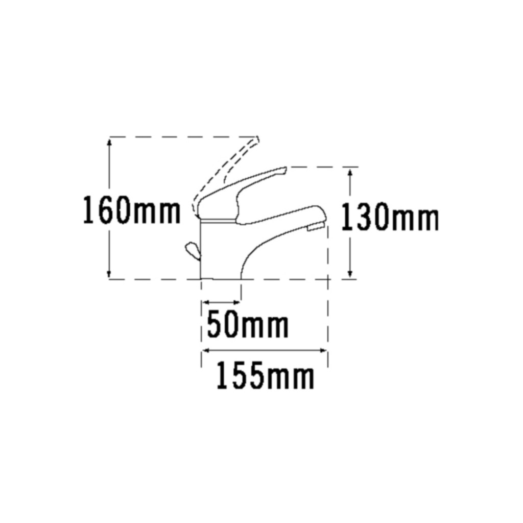 Tre Mercati Modena Deluxe Mono Basin Mixer With Pop Up Waste 95070