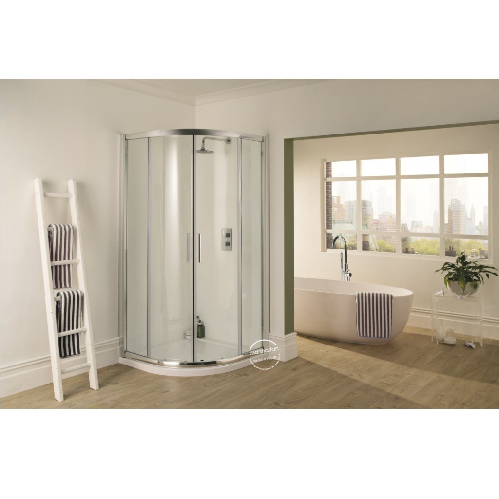 Manhattan 6 Quadrant Duo Shower Enclosure Baker and Soars