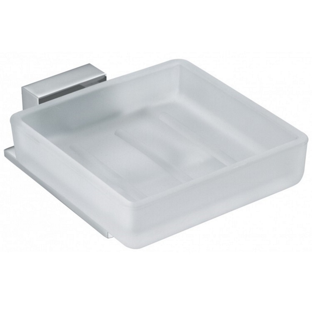 Vado Square Soap Dish and Holder Wall Mounted SQU-182-CP