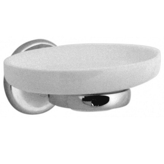 Vado Tournament Ceramic Soap Dish with Holder Wall Mounted AX-TOU-182A-CP