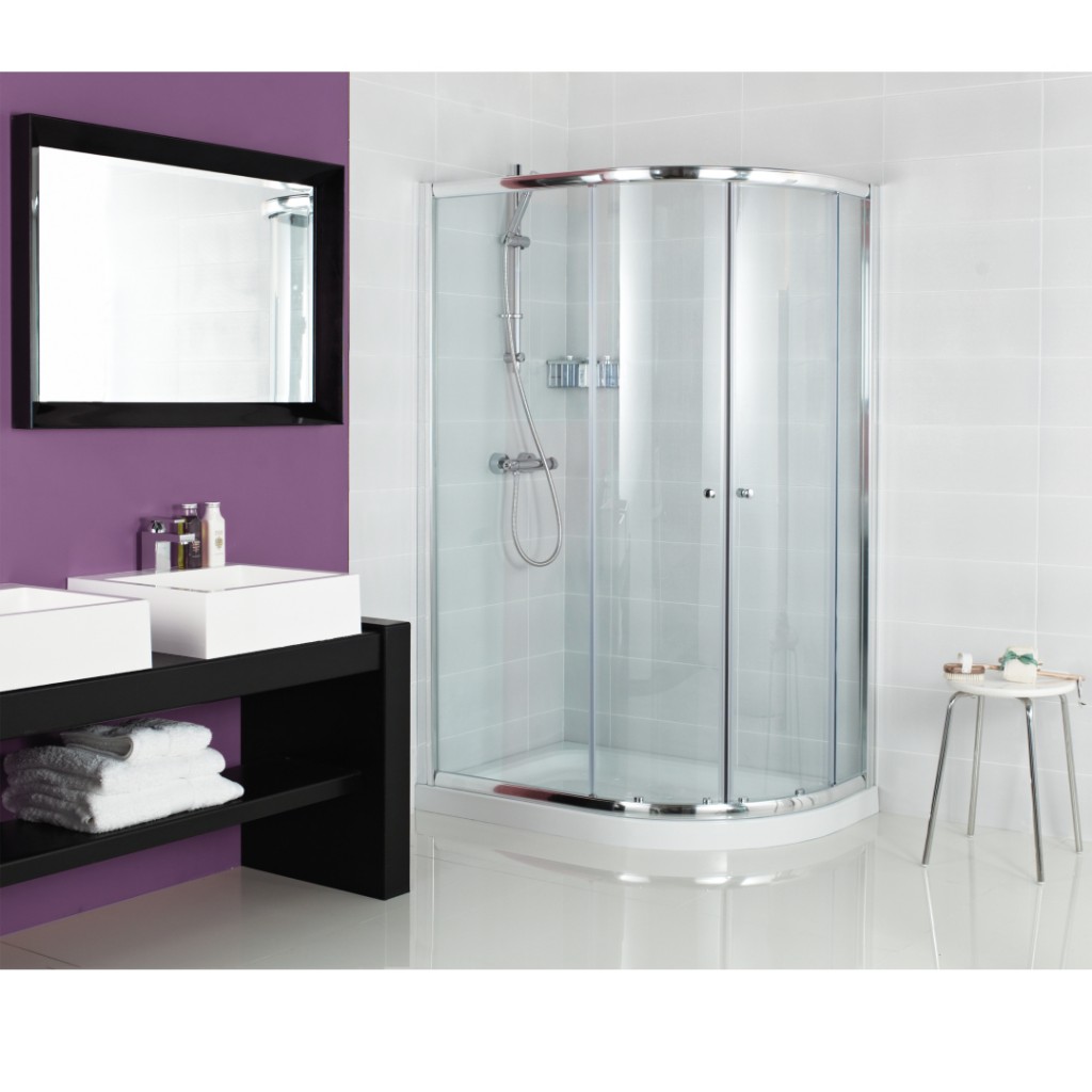 Roman Showers Haven Two Door Quadrant Enclosure - Baker and Soars