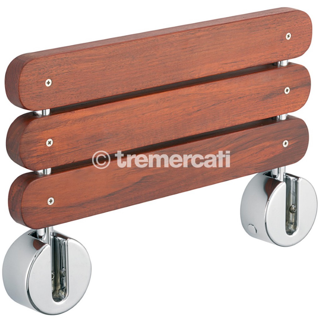 Tre Mercati Premium Wooden Folding Shower Seat 60470