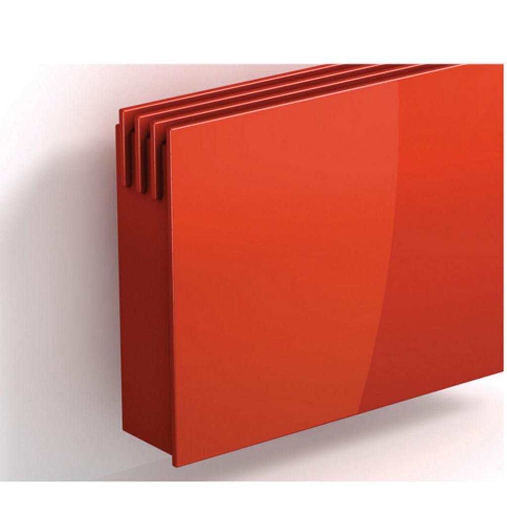 X Aestus Ecoglass 900 Wall Mounted Contemporary Radiator