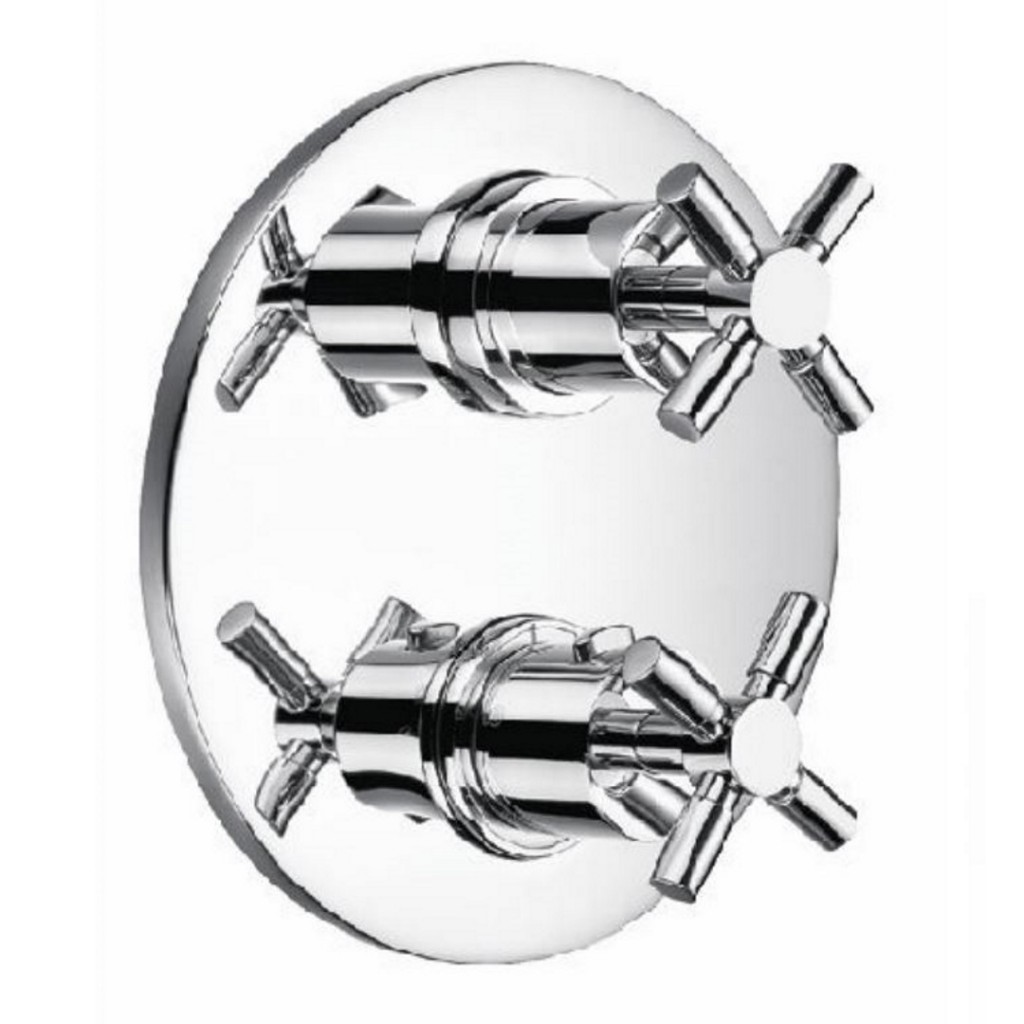 Siadaw Mini Cross Concealed Thermostatic 1 Way Shower Valve 100588