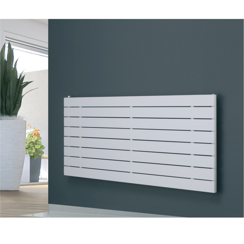 Eucotherm Mars Horizontal Designer Radiator - White EMAH