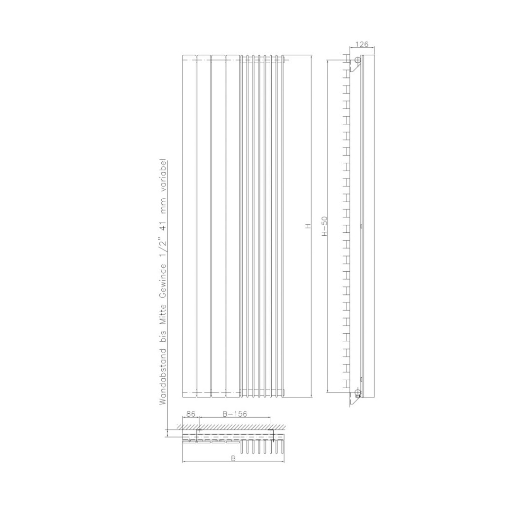 Eucotherm Combio Flat Panel Combined Radiator