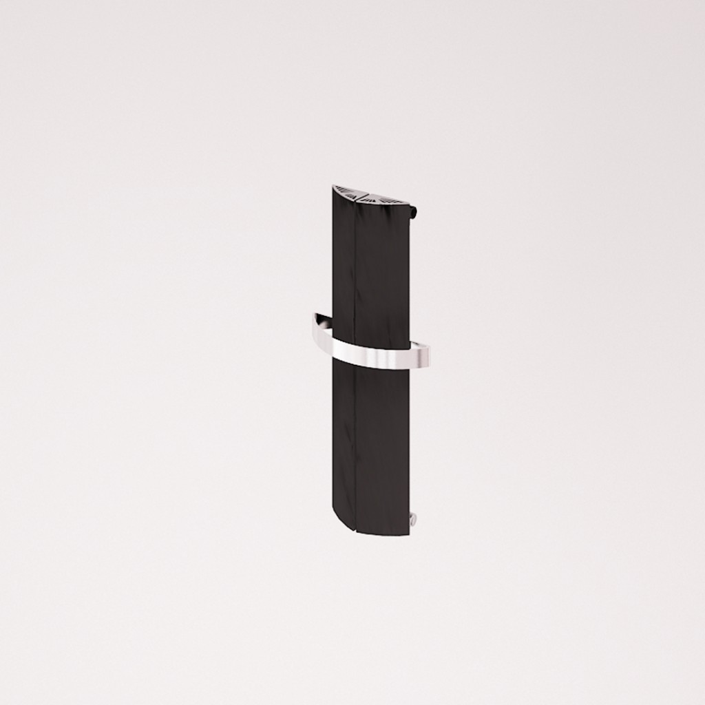 Carisa Nixie Bath Vertical Aluminium Radiator