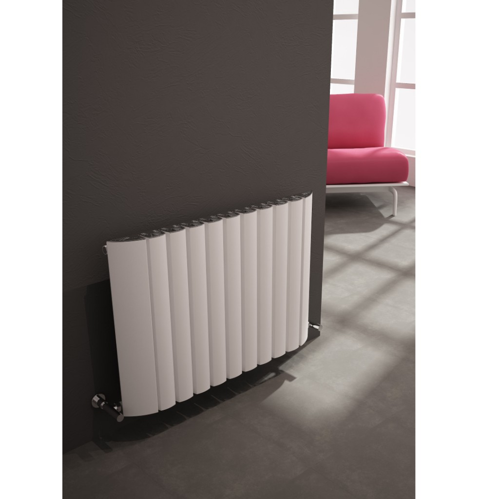 Carisa Gaia Horizontal Aluminium Radiator Baker and Soars