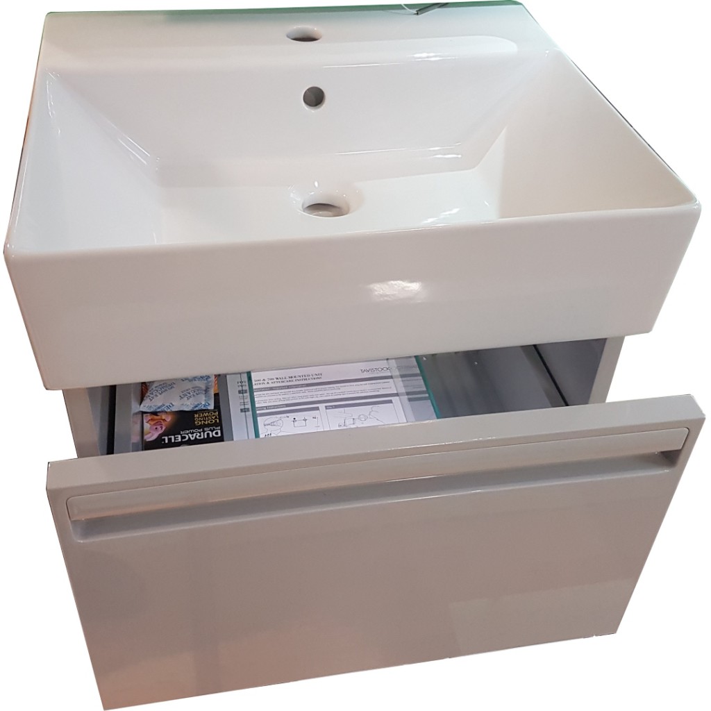 Tavistock Forum 500mm Wall Mounted Vanity Unit Baker and Soars