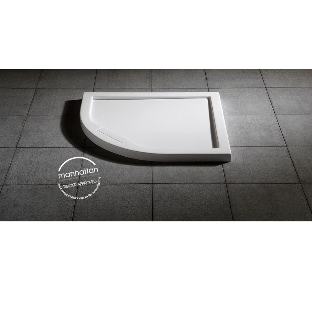 Manhattan Quadrant Shower Tray 800mm Baker and Soars