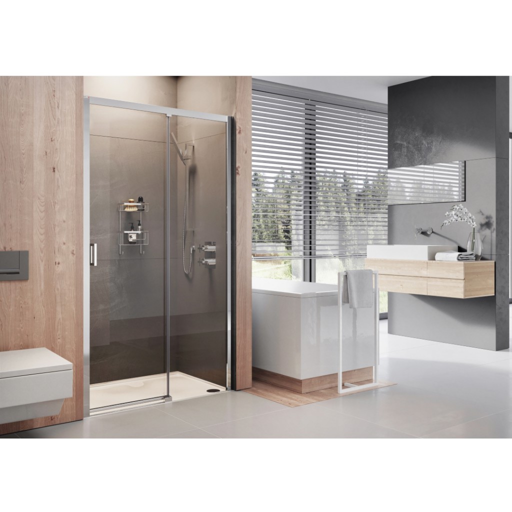 Roman Showers Lumin8 Level Access Sliding Door Shower Enclosure Baker