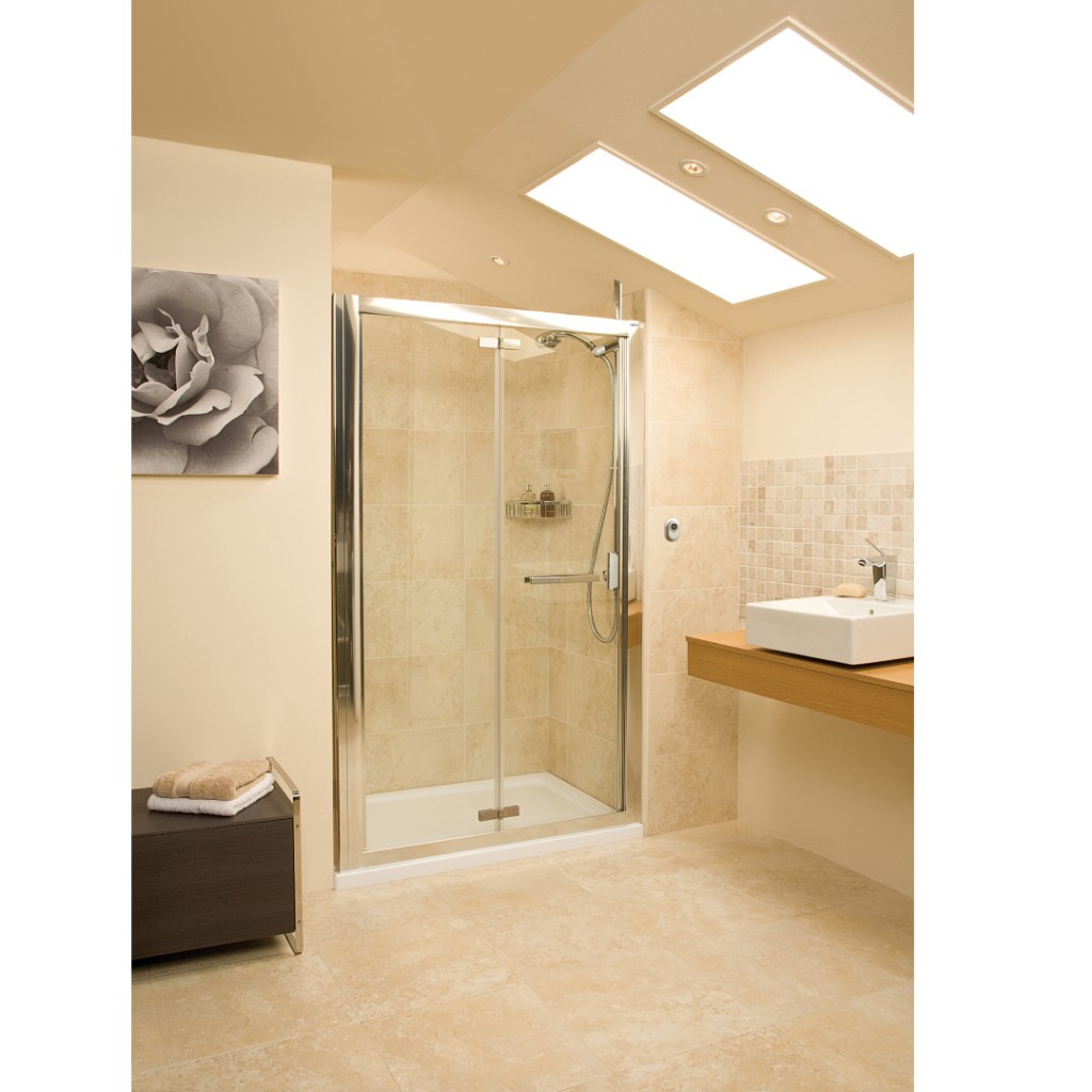 Roman Showers Embrace BiFold Door Shower Enclosure Baker and Soars