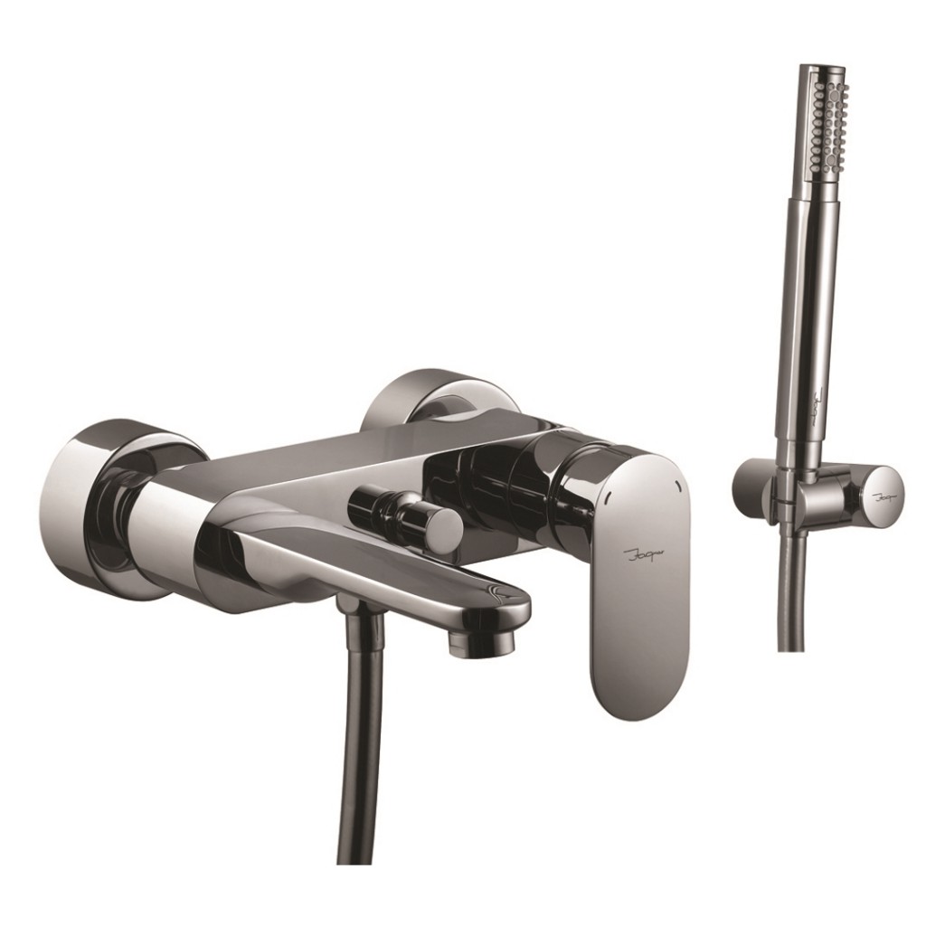 Jaquar Opal Prime Wall Mounted Bath Shower Mixer With Kit OPPCHR