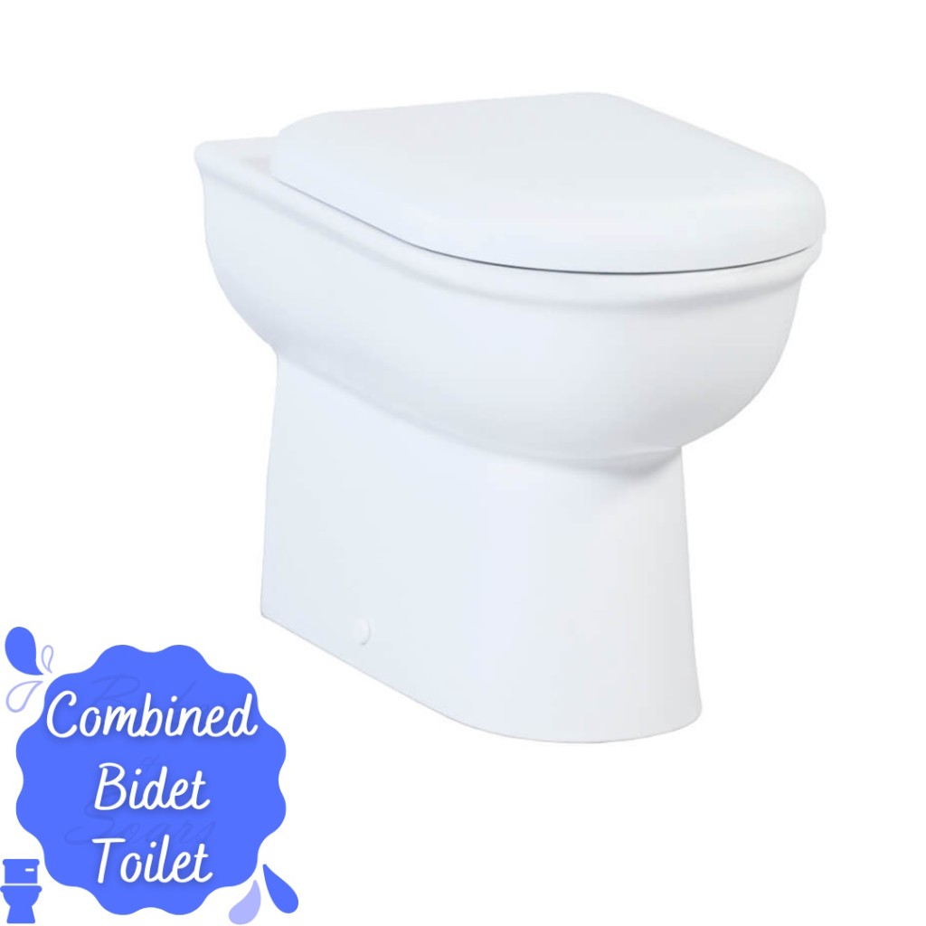 Creavit Selin Combined Bidet - Back to Wall SL350.00000