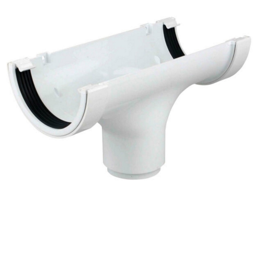 Osma PVC-U RoundLine 112mm Straight Running Outlet 0T624