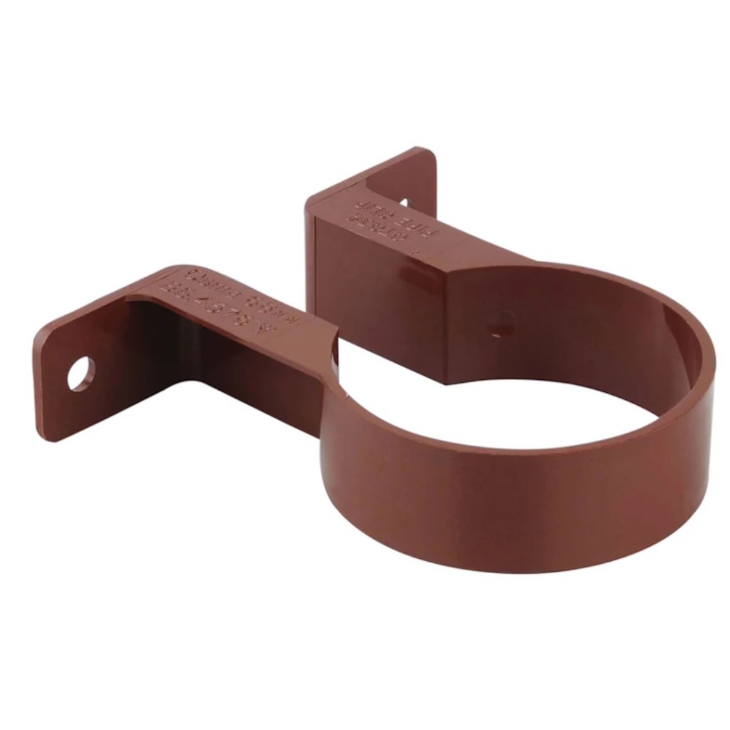 Osma PVC-U RoundLine 68mm Pipe Bracket 0T034