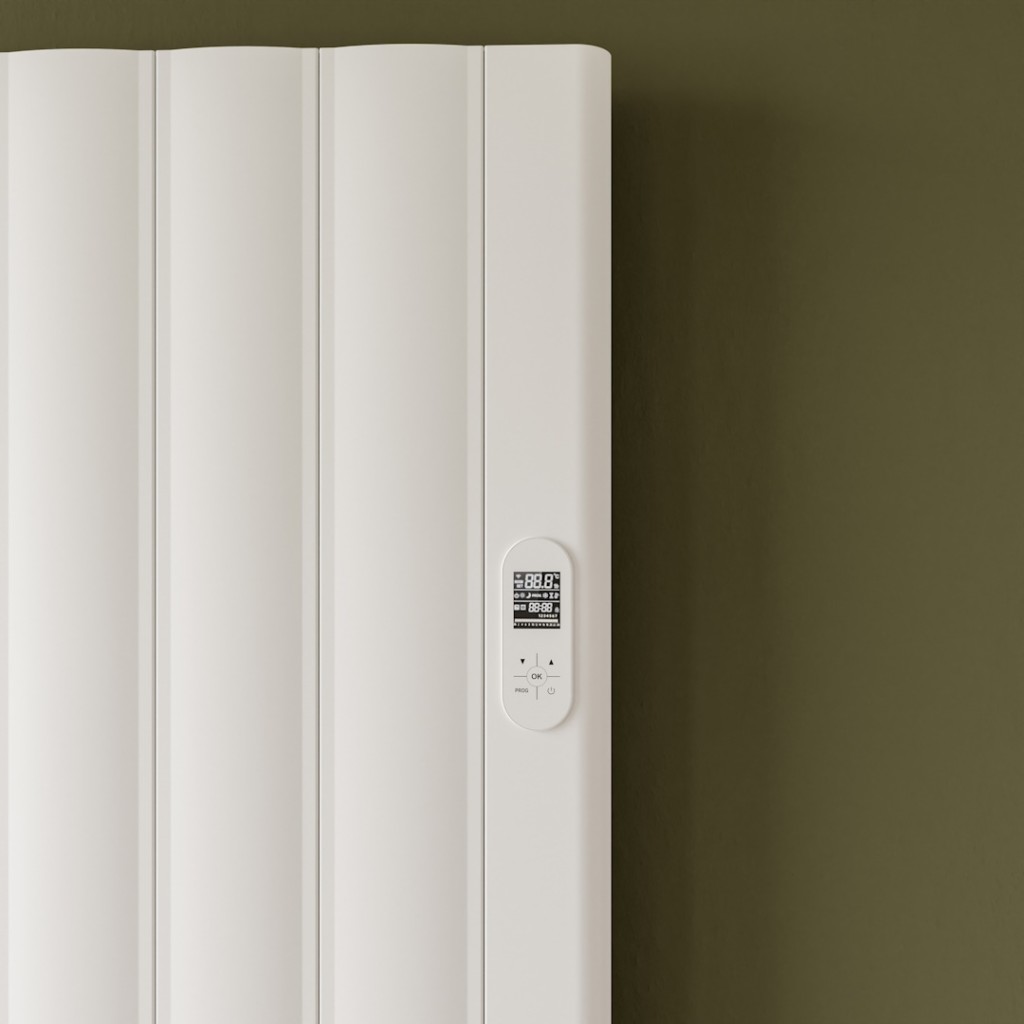 Eucotherm Kairo Electric Vertical Radiator with Smart Control EKAIV