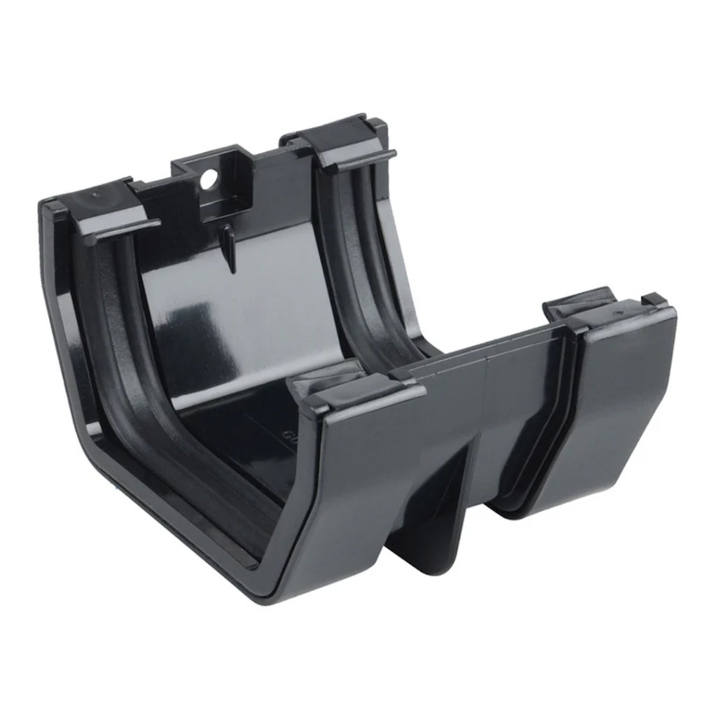 Osma PVC-U SquareLine 100mm Gutter Joining Bracket 4T805