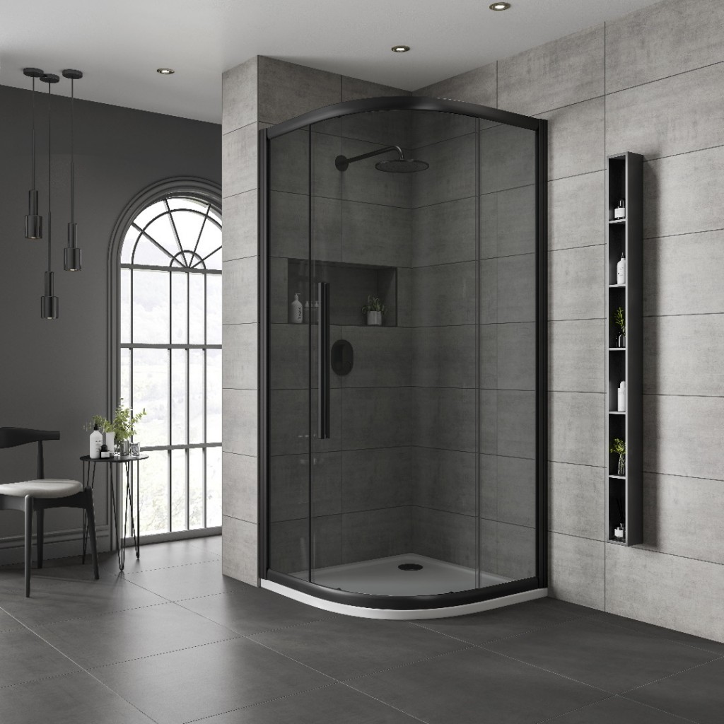 X Jaquar One Door Quadrant Shower Enclosure 800mm x 800mm JSE-CHR-J81DQ8080X