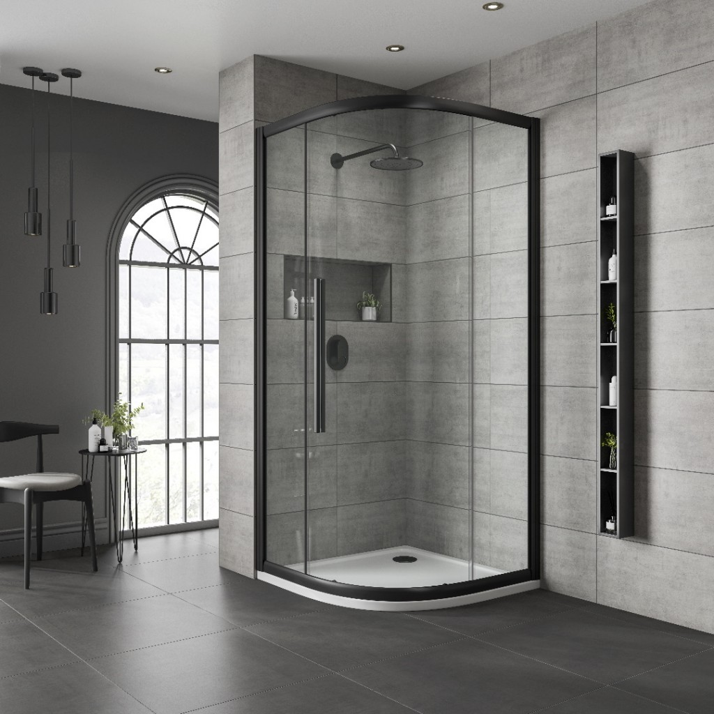 X Jaquar One Door Quadrant Shower Enclosure 800mm x 800mm JSE-CHR-J81DQ8080X