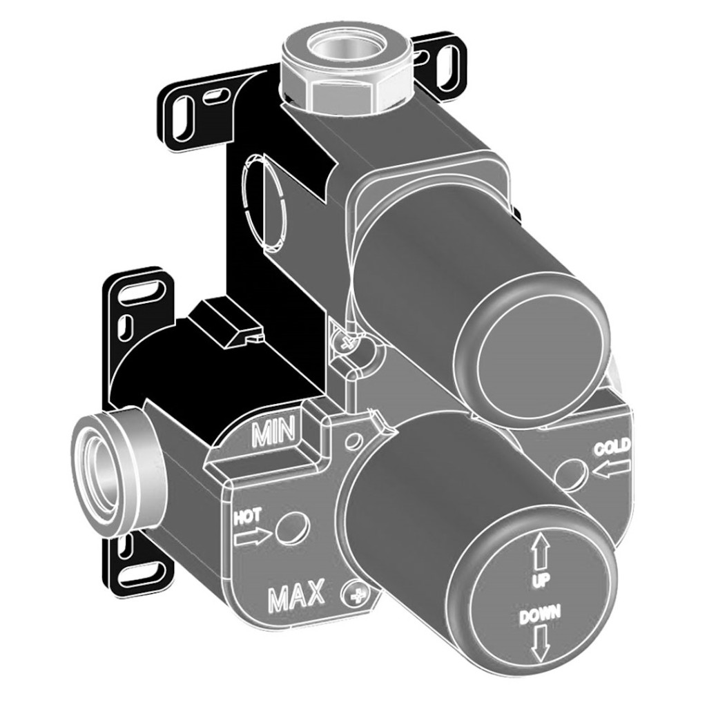 Paini Lady Thermostatic Built In Single-Lever Shower Valve 89CR690TH