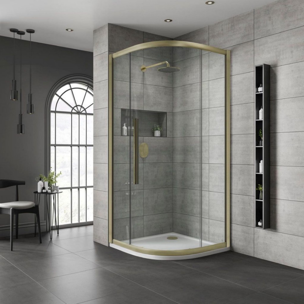 X Jaquar One Door Quadrant Shower Enclosure 900mm x 900mm JSE-CHR-J81DQ9090X