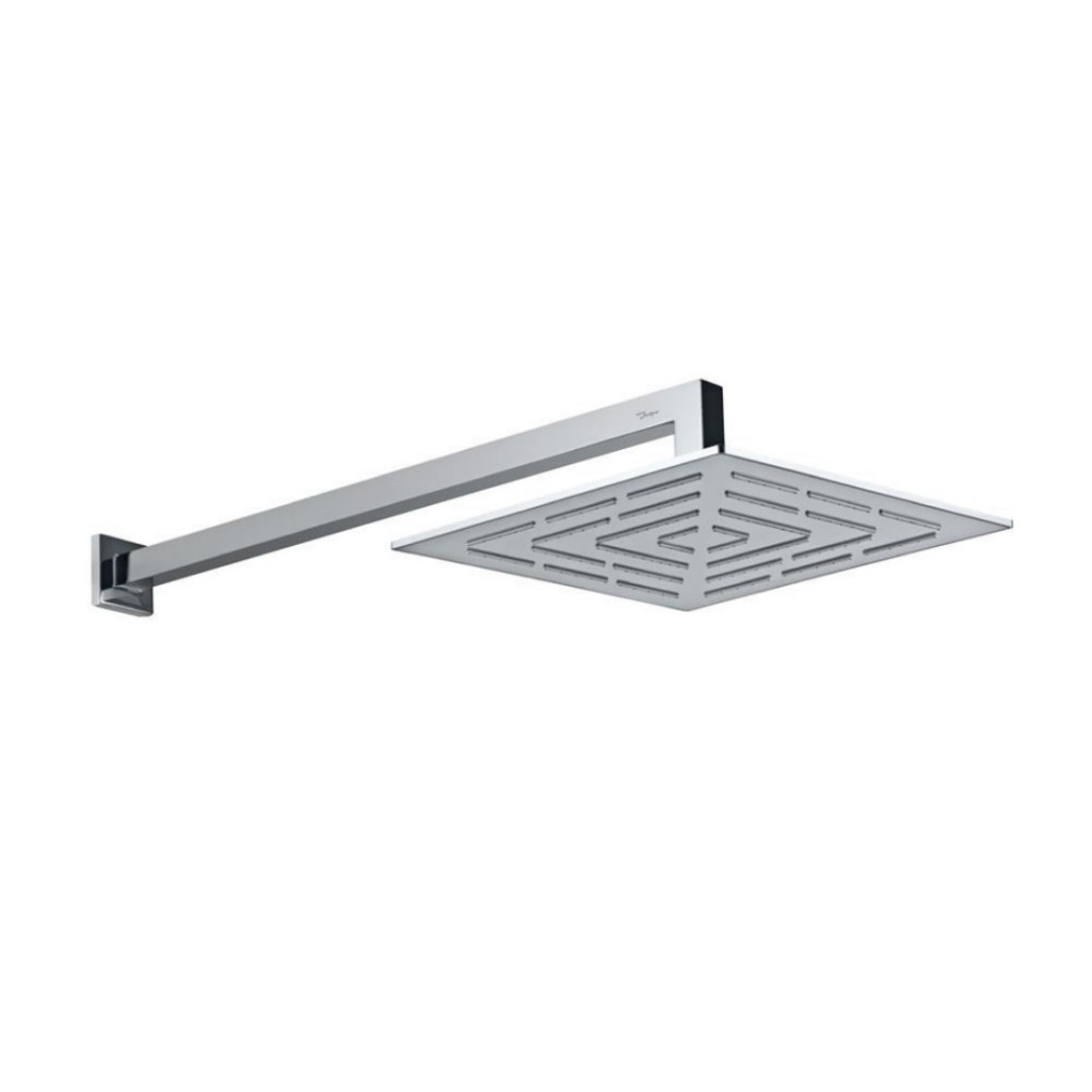 X Jaquar Maze 300mm Square Overhead Shower OHS-CHR-1639