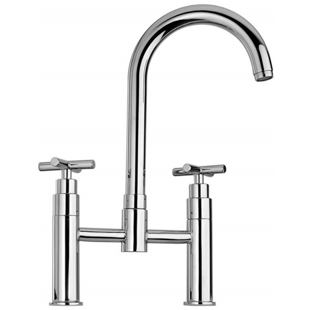 Paini Minimal Tuboc Bridge Sink Mixer 79CR215UK