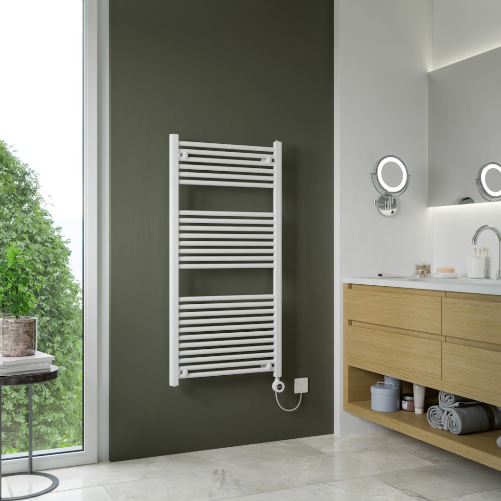 Eucotherm Luna Electric Towel Radiator with Smart Control LUNE
