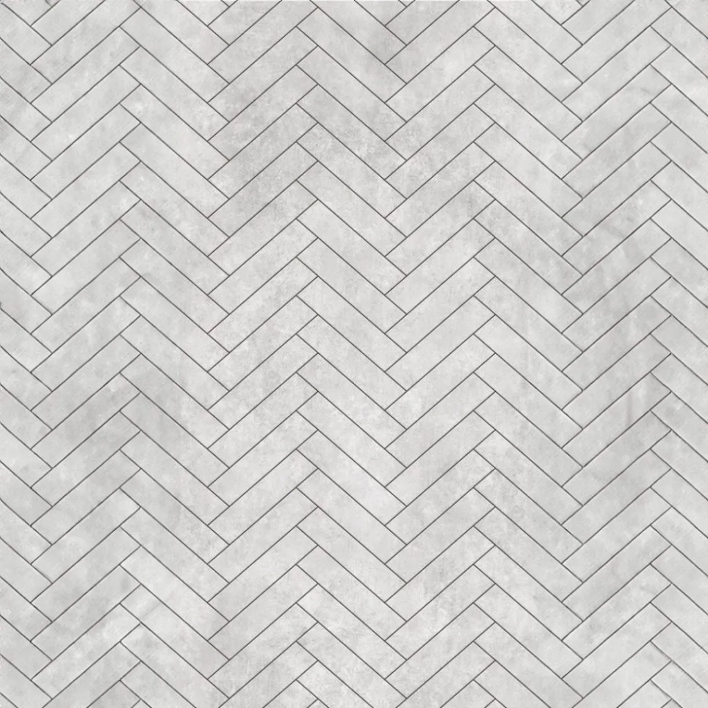 Boniplas Modern Chevron Wall Panel - Grey Matt C15