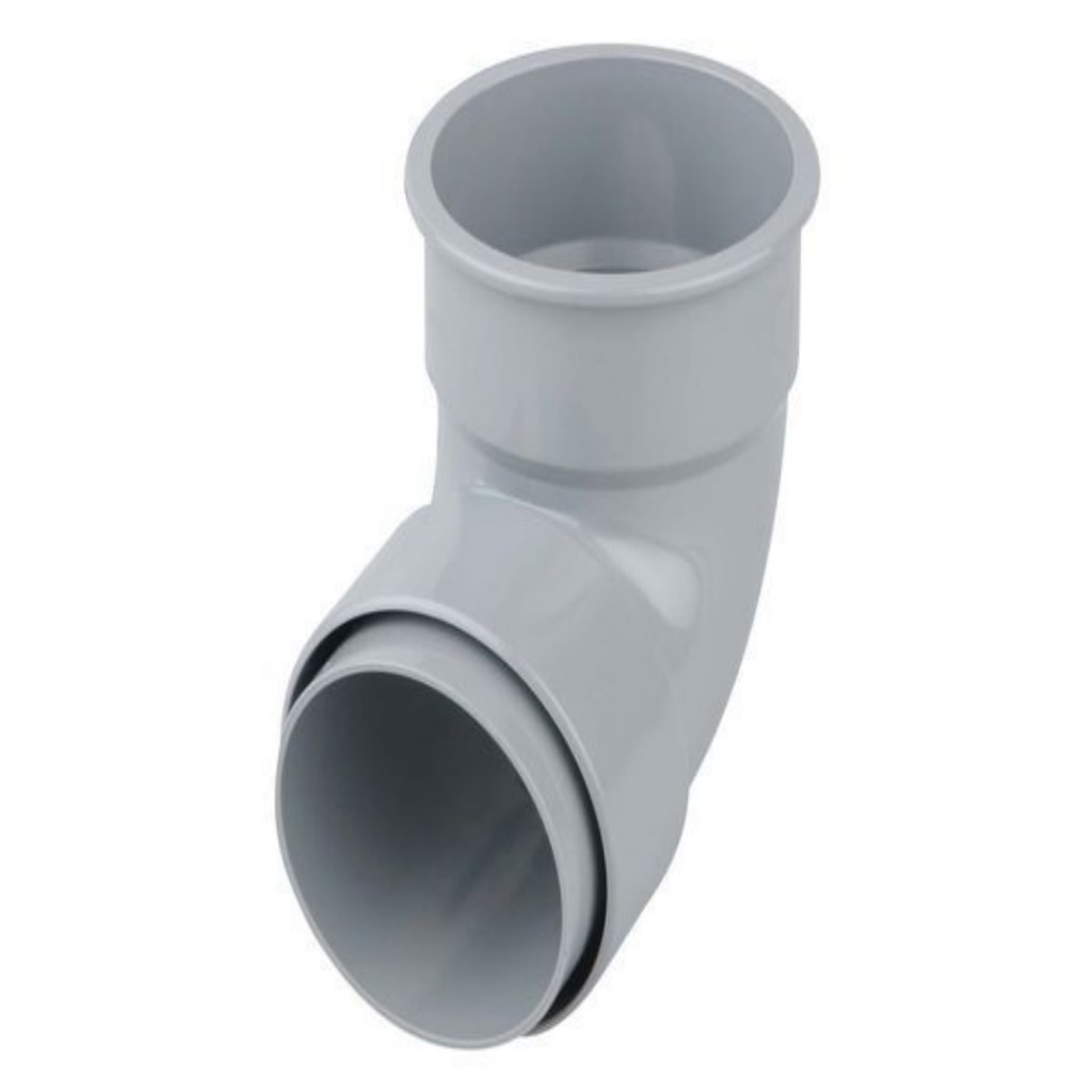 Osma PVC-U RoundLine 68mm Pipe Bend 87.5 degree 0T161
