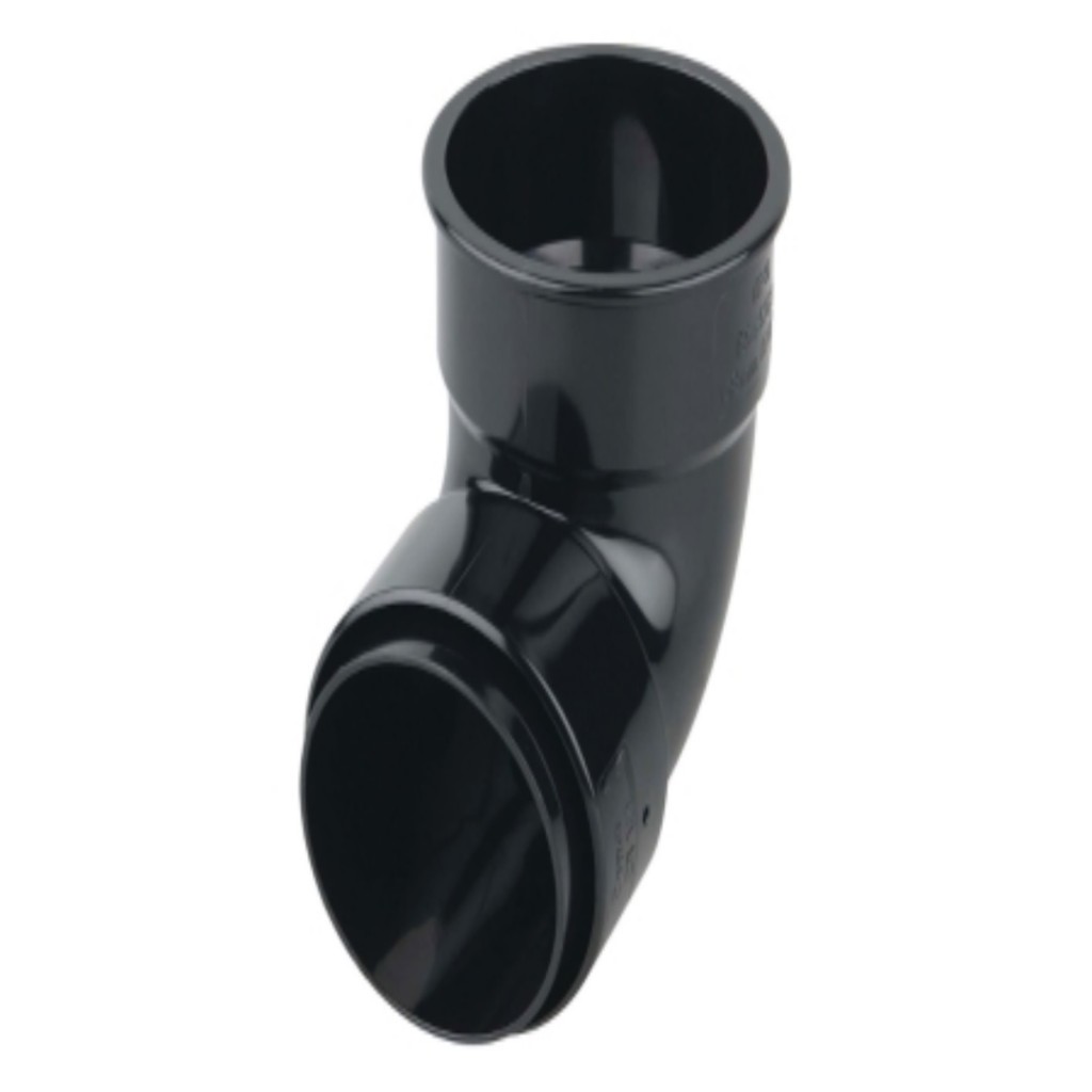 Osma PVC-U RoundLine 68mm Pipe Bend 87.5 degree 0T161