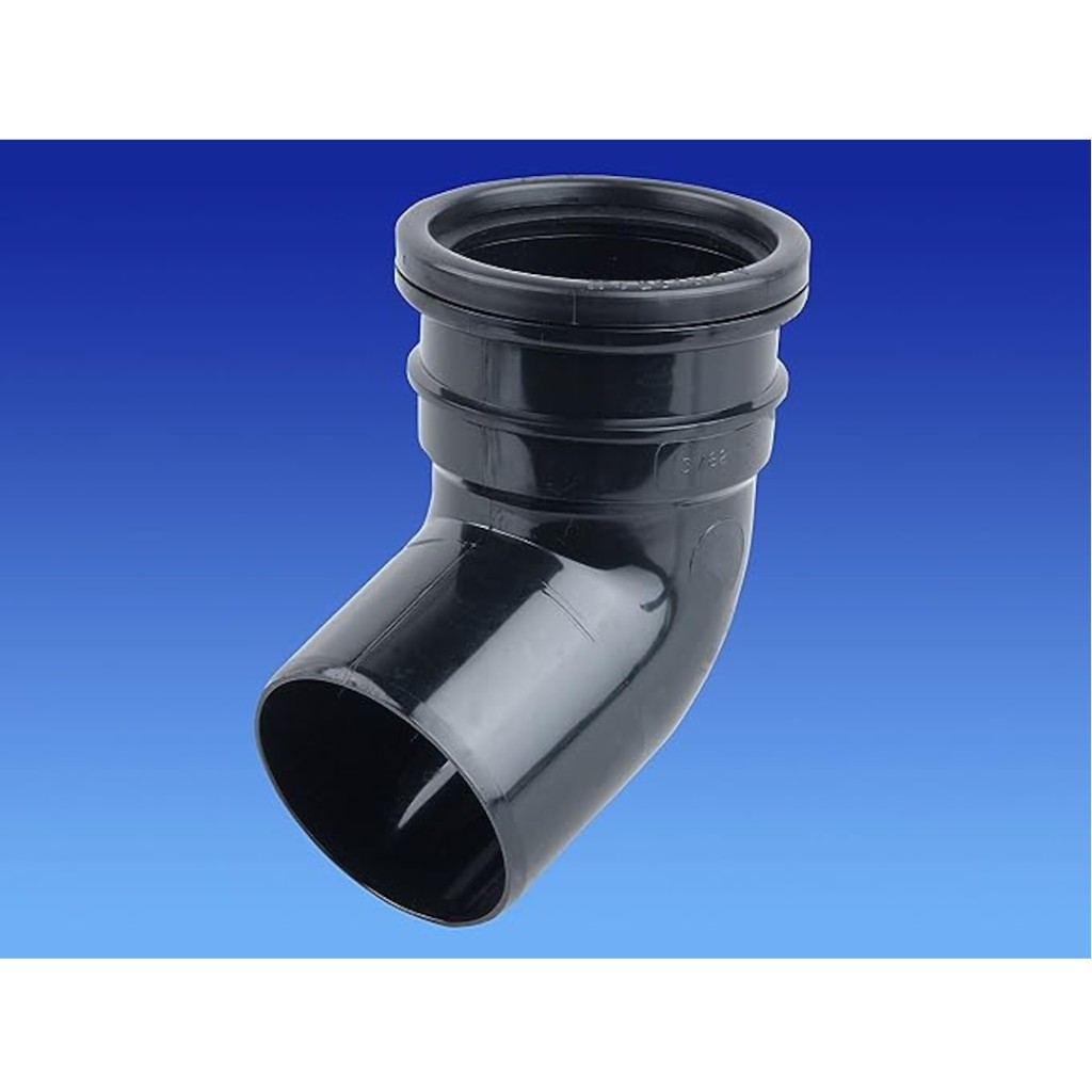 Osma PVC-U OsmaSoil 82mm S-S Offset Bend 3S444