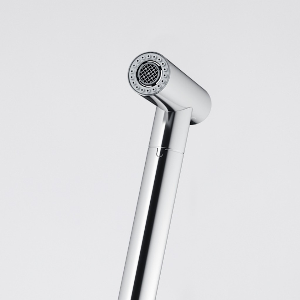 Franke Icon Pull Out Double Jet Shower Kitchen Sink Mixer Chrome