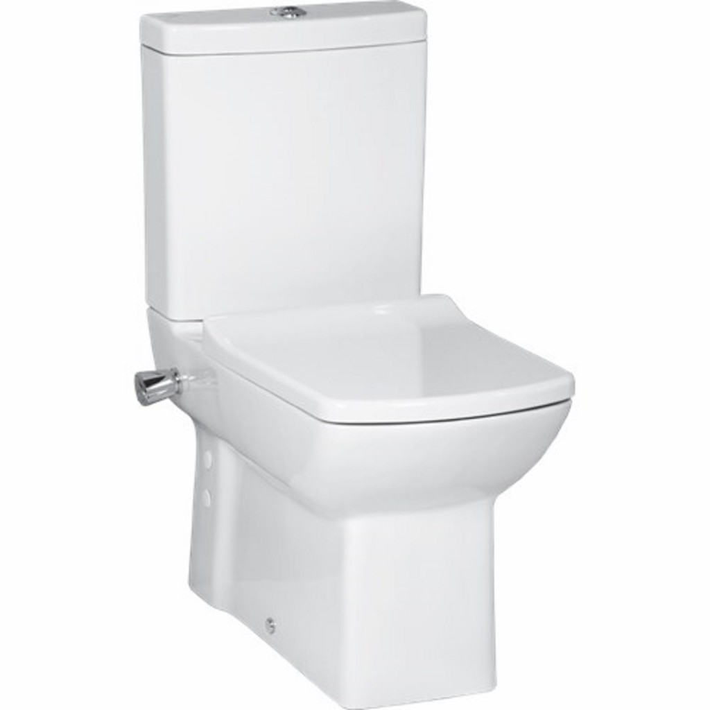 Creavit Lara Soft-Closing White Toilet Seat with Cover