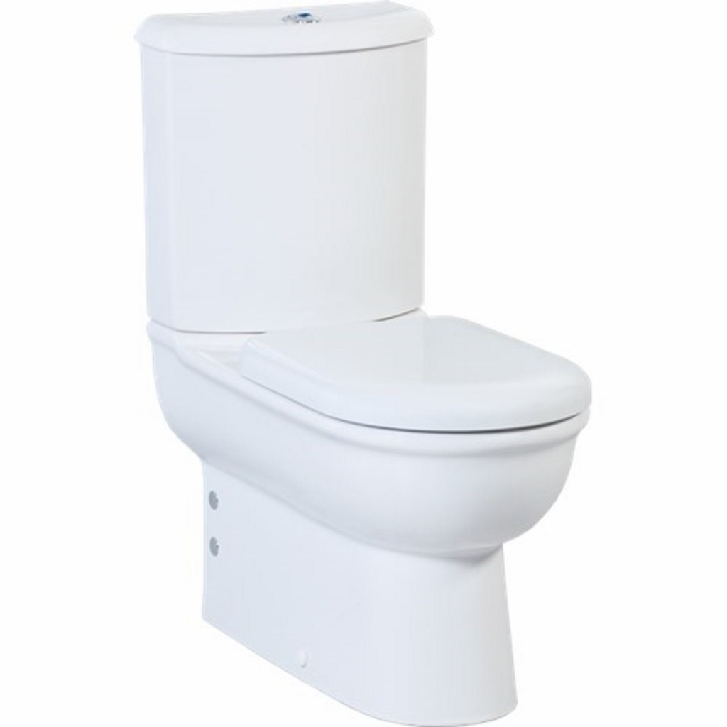 Creavit Selin Soft-Closing White Toilet Seat with Cover