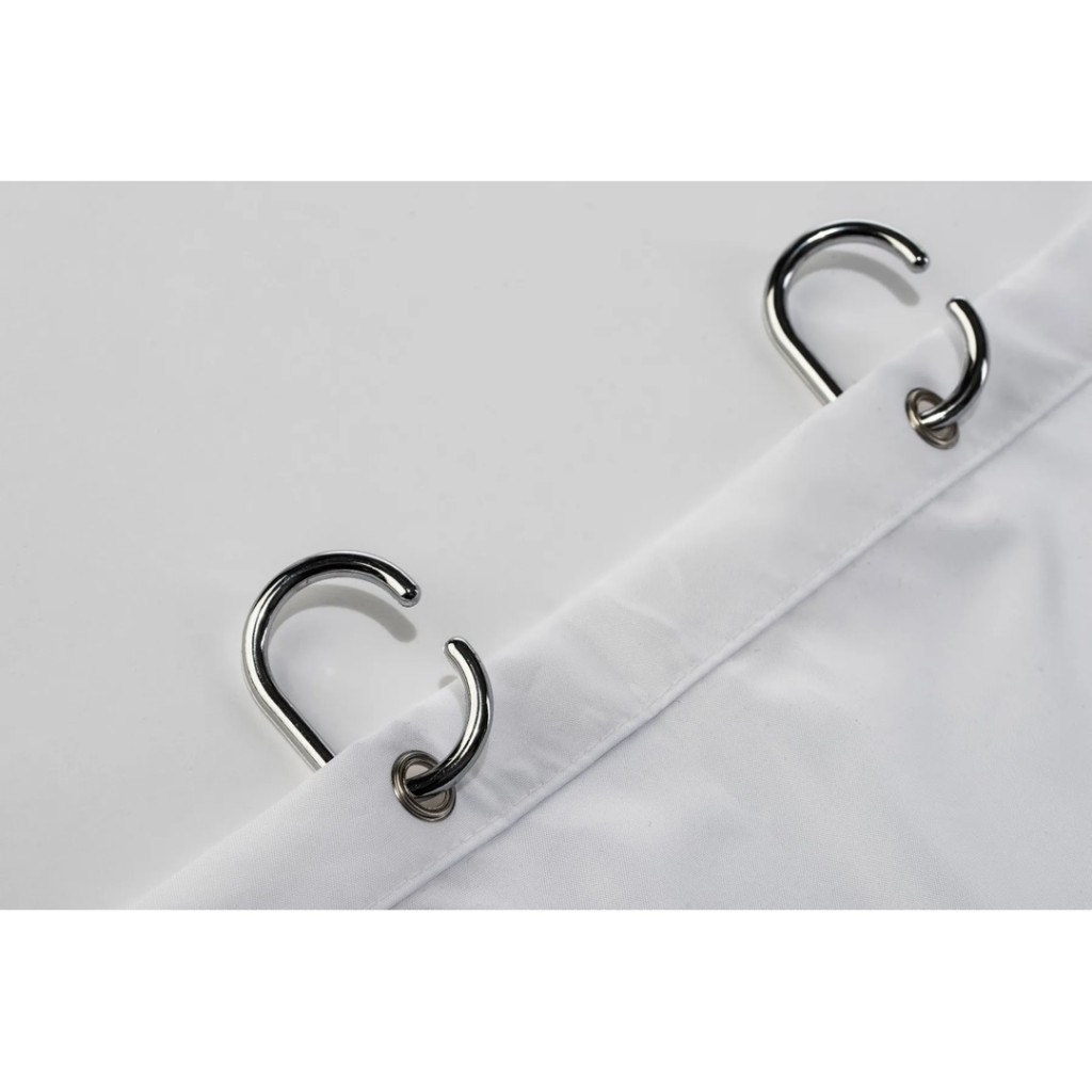 Croydex High Performance Shower Curtain 1800 White GP00851B