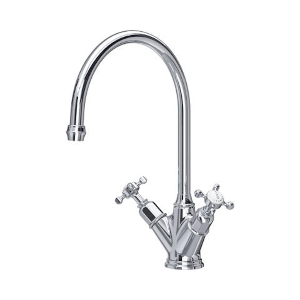 Perrin and Rowe Phoenician Sink Mixer with Crosstop Handles 4385