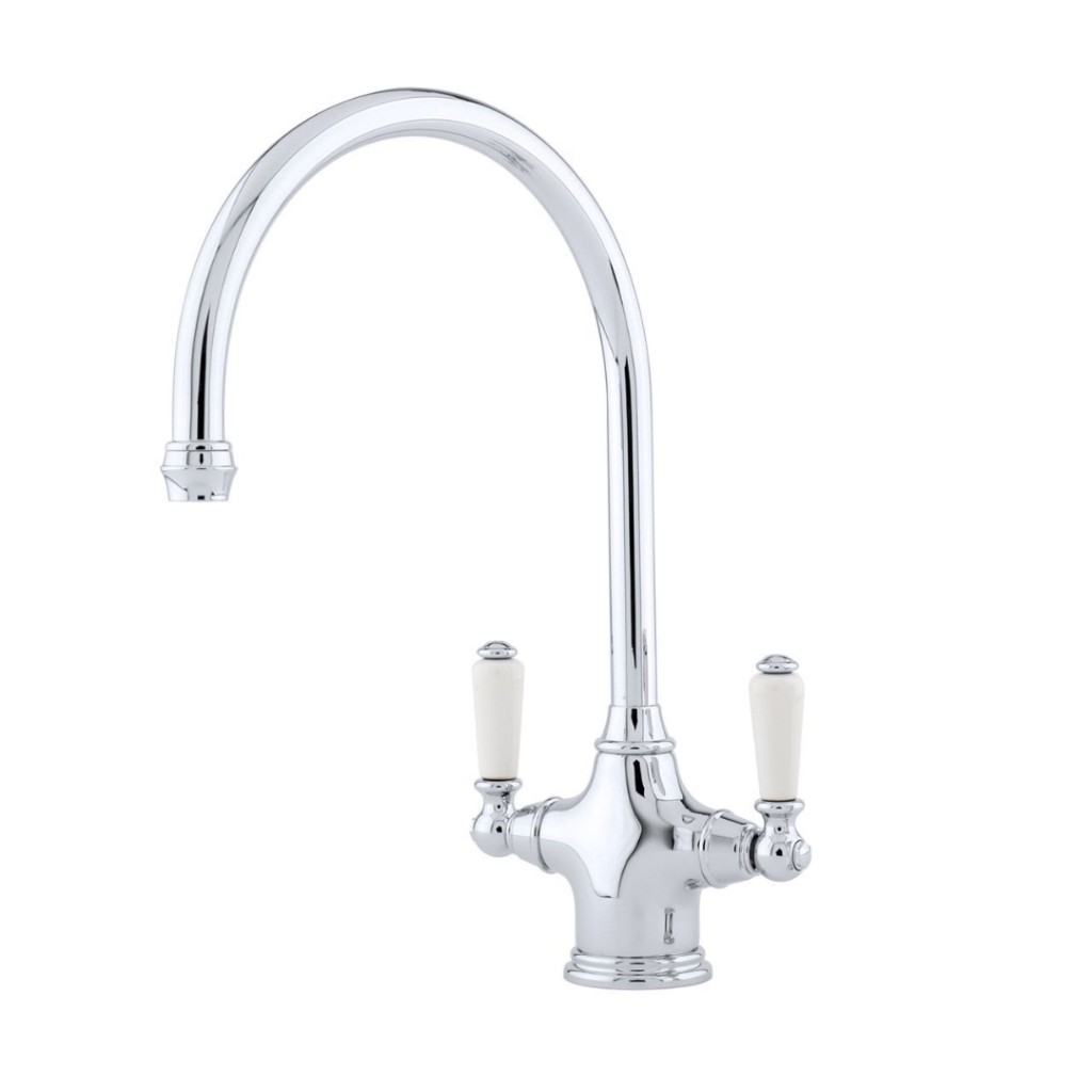Perrin and Rowe Phoenician Twin Lever Sink Mixer 4460