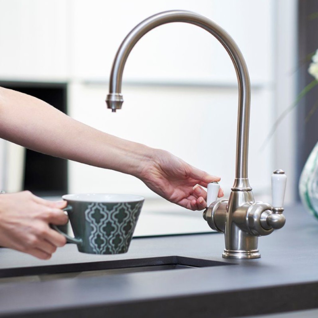 Perrin and Rowe Phoenician 3-in-1 Instant Hot Water Tap 1937