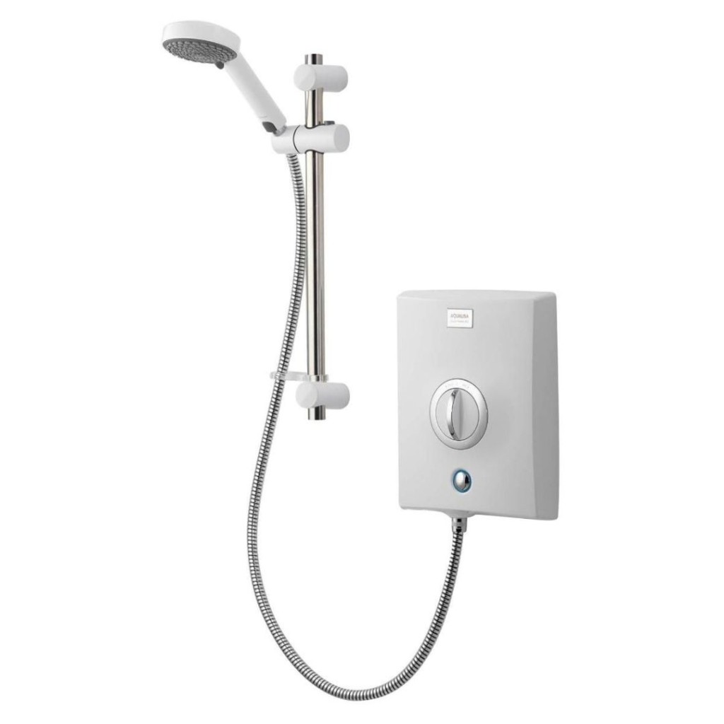 Aqualisa Lumi Electric Shower with Adjustable Head 10.5kW LME10521 Baker and Soars