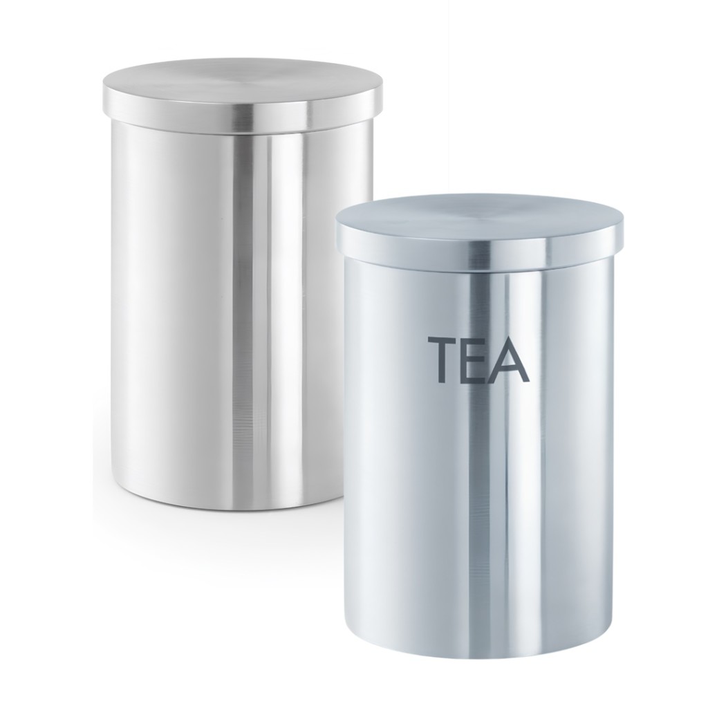 Zack Stainless Steel Cera Storage Canister 1L 24012