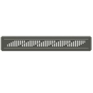 Twist pattern grate for Purus Gullies